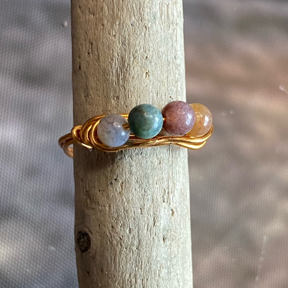 Indian Agate Ring